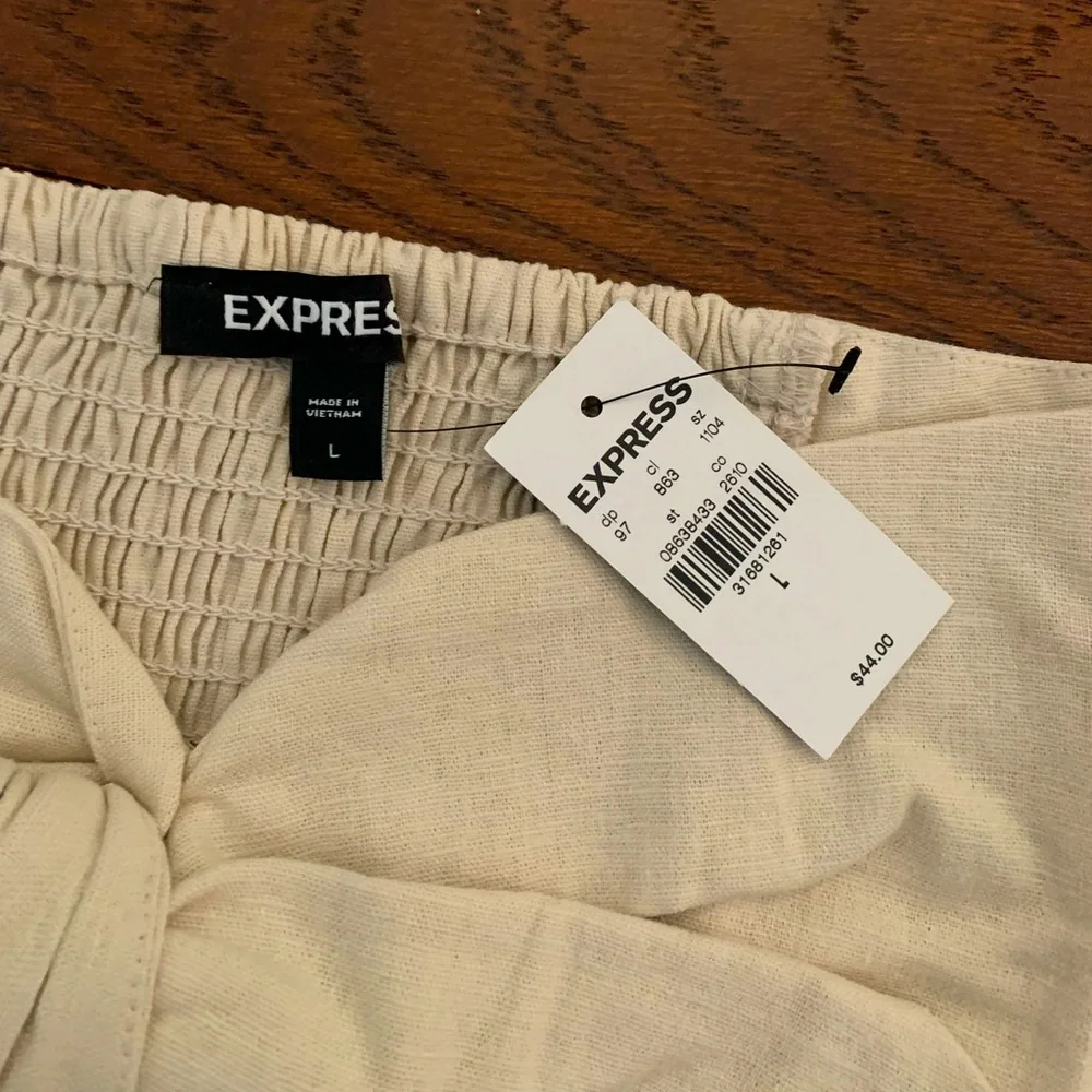 Express women’s bandeau top size L - Picture 2 of 4